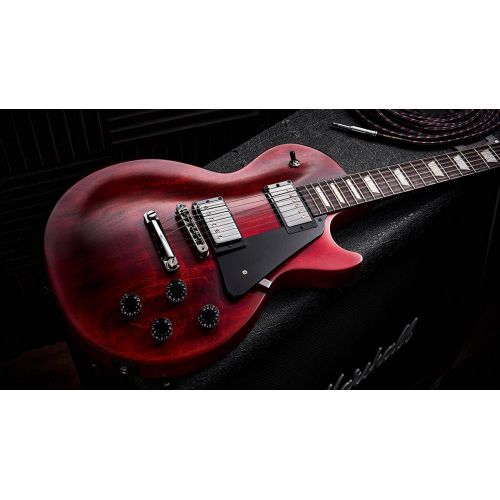 Электрогитара Gibson Les Paul Modern Studio Wine Red Satin